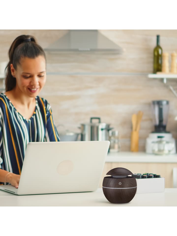 relaxdays Aroma-Diffuser in Dunkelbraun - 150 ml günstig kaufen onesize