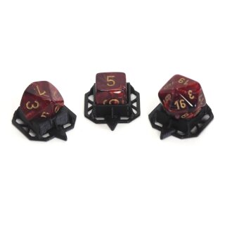 Dice Pro Token Set (Schwarz)