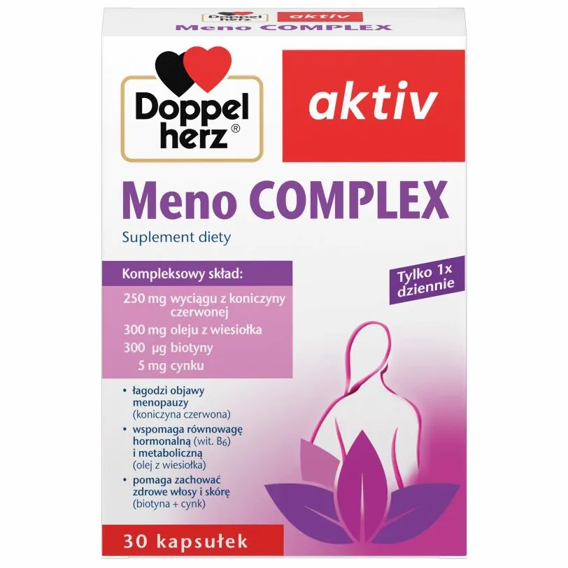 Σύμπλεγμα Doppelherz Aktiv Meno 1 x ημερησίως, Κάψουλες