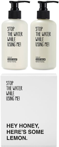 STOP THE WATER WHILE USING ME! Lemon Honey Hand Kit Handpflegeset