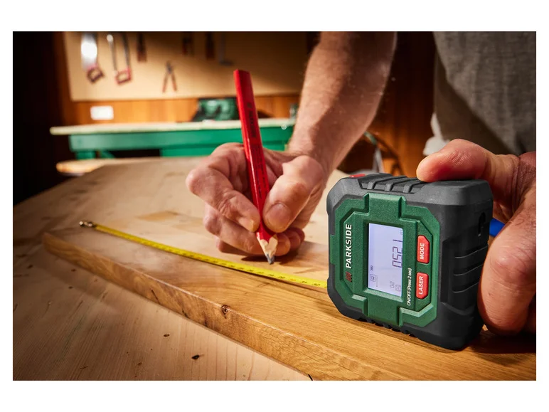 Telemetria a laser sem fio PARKSIDE® com trena PLMB 4 C2, 50 m