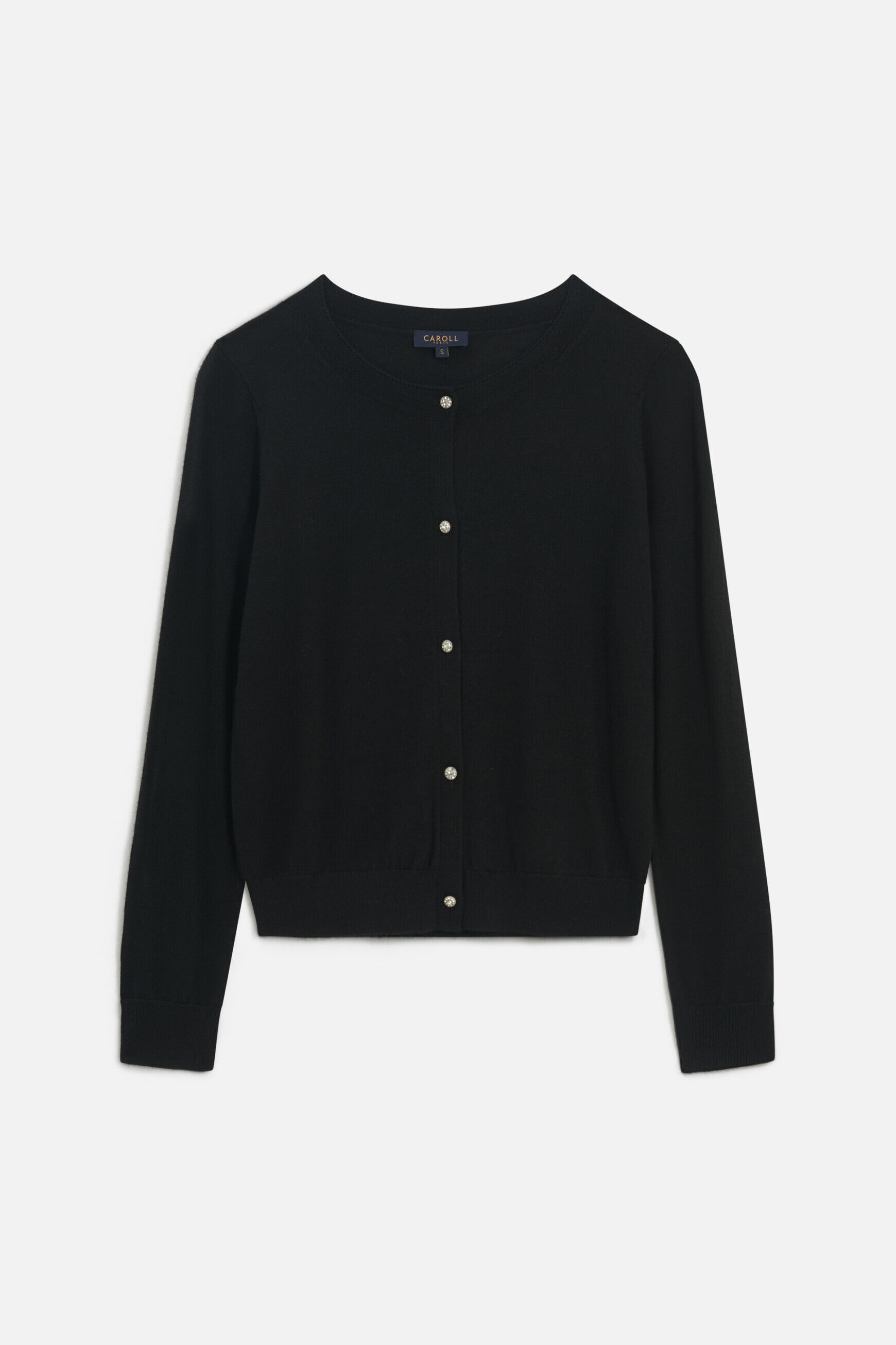 Gilet madin noir femme