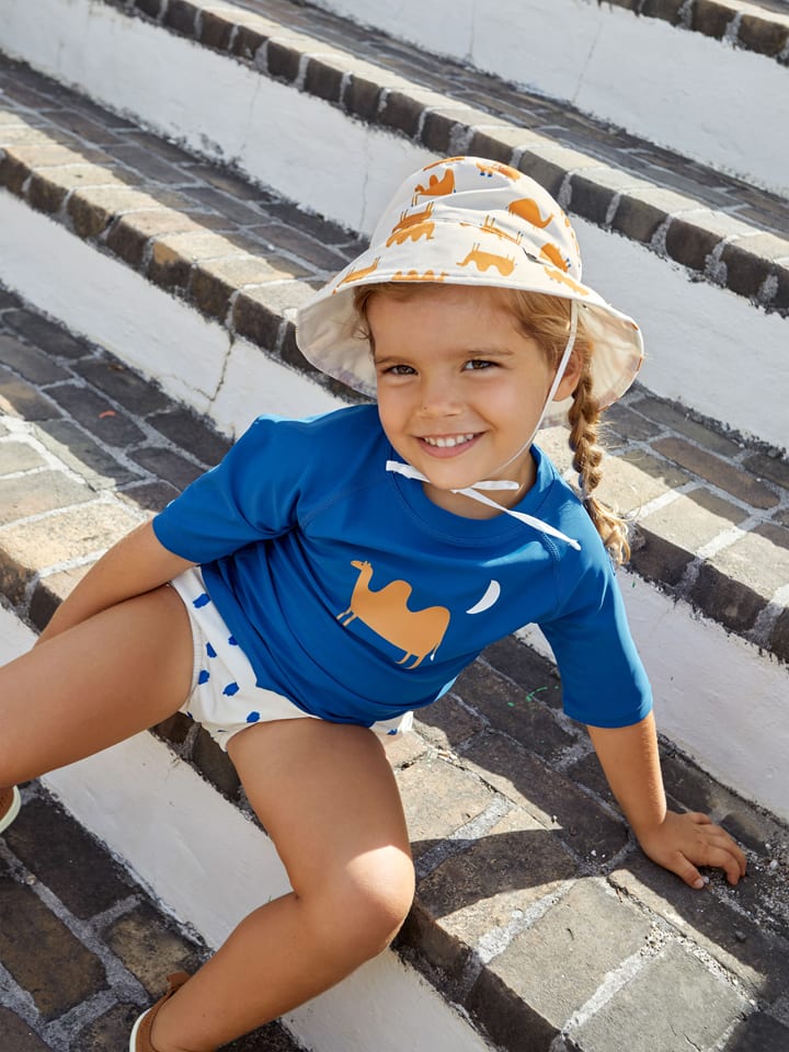 Lässig Badeshirt in Blau günstig kaufen