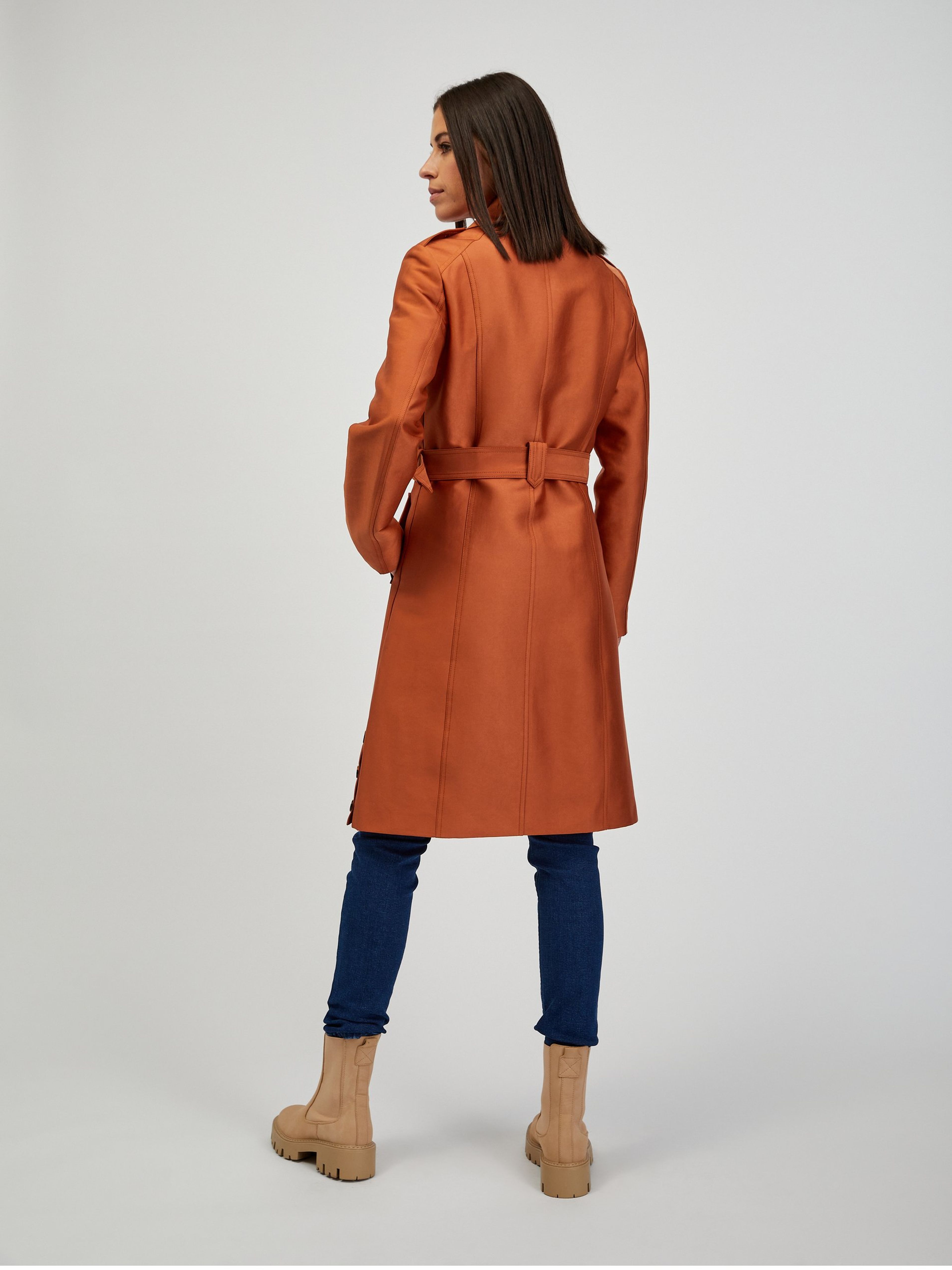 Brauner Damen-Trenchcoat ORSAY