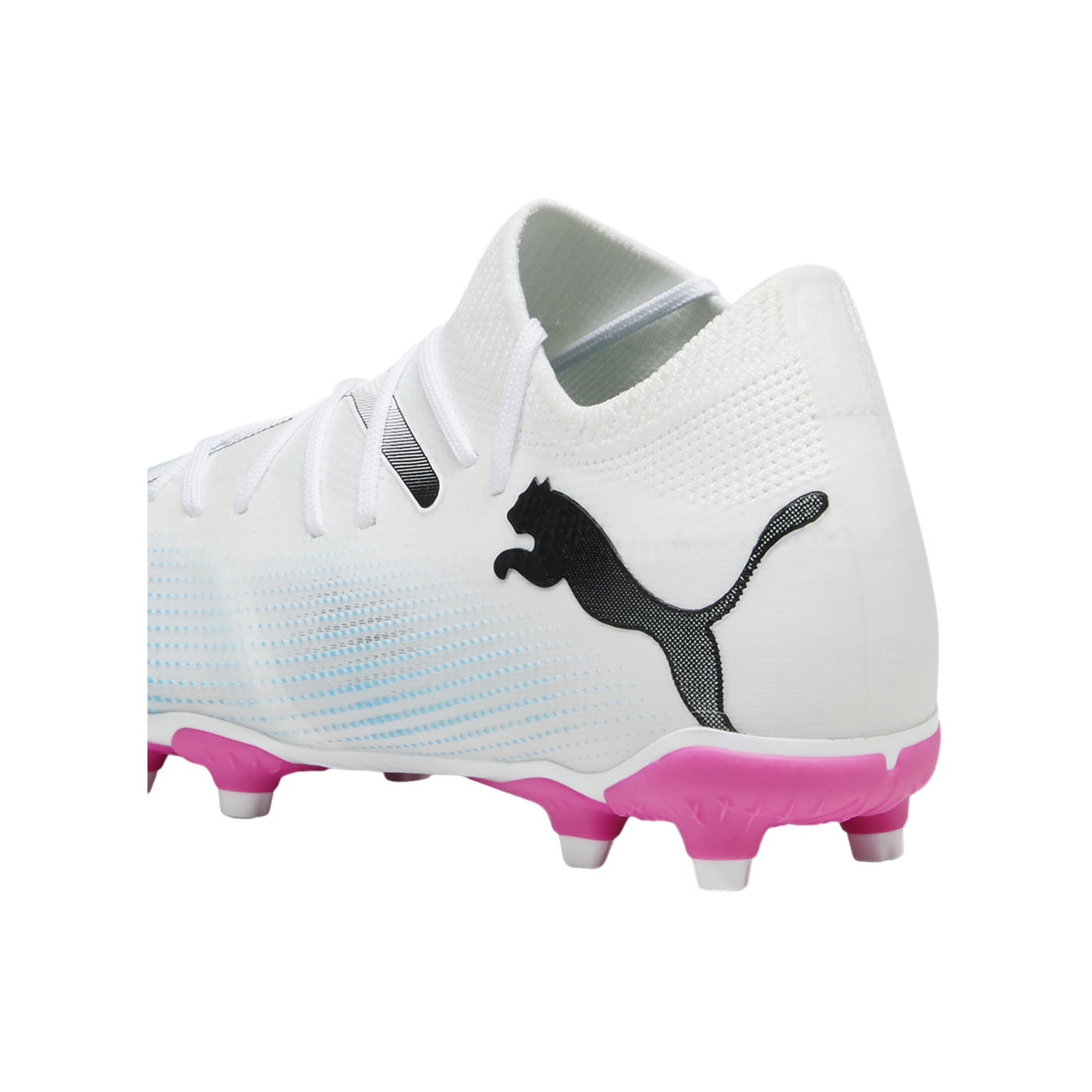 PUMA FUTURE 7 Match FG/AG Phenomenal Jr Kids Weiss Schwarz Pink F01