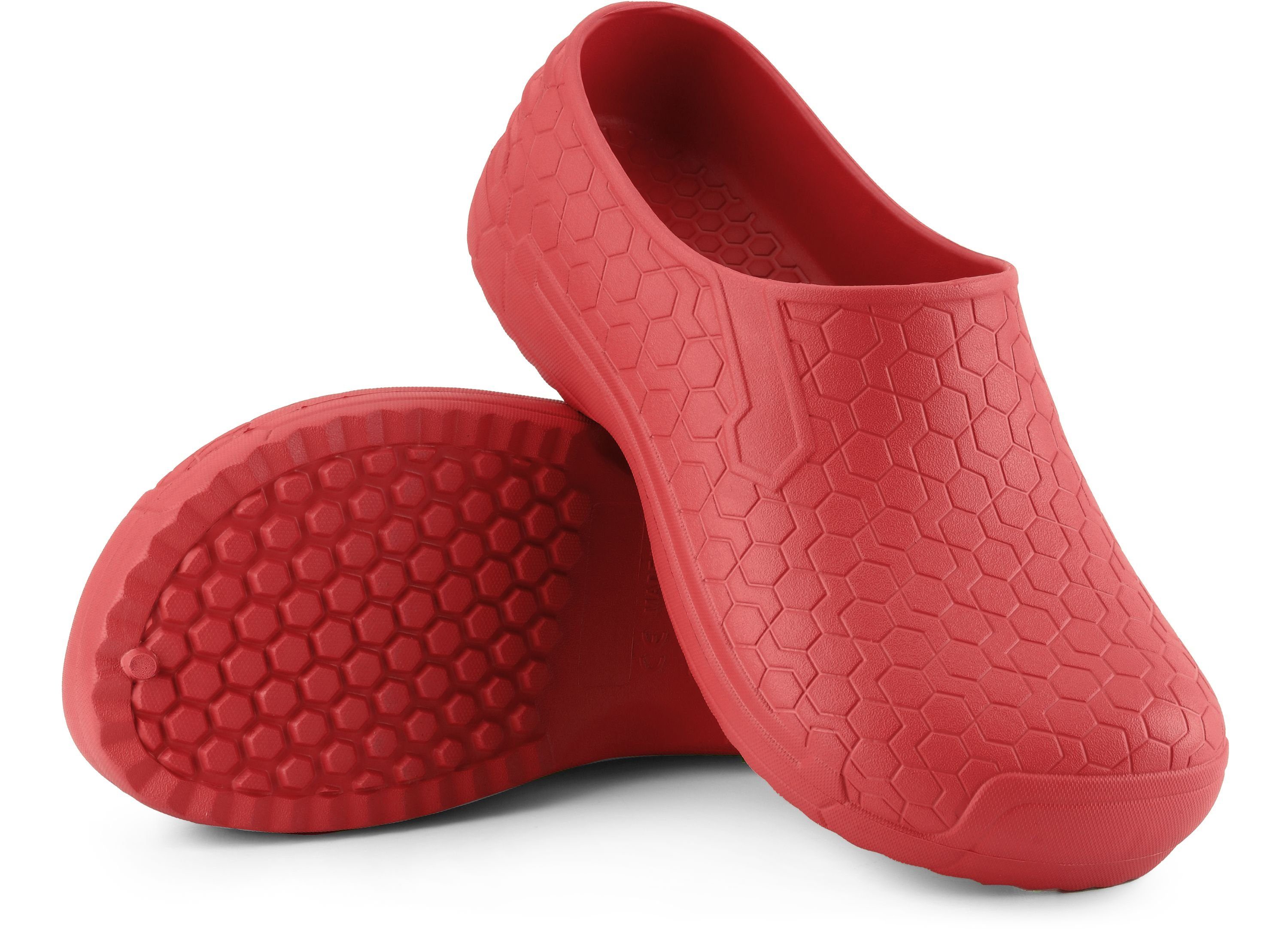 Ladeheid Damen und Herren leichte EVA Clogs Gartenclogs Gartenschuhe Clog