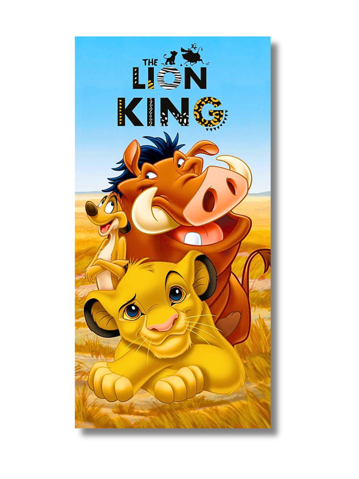 Disney König der Löwen Strand-/Badetuch Disney König der Löwen  - (L) 140 cm x (B) 70 cm in Bunt günstig kaufen 140