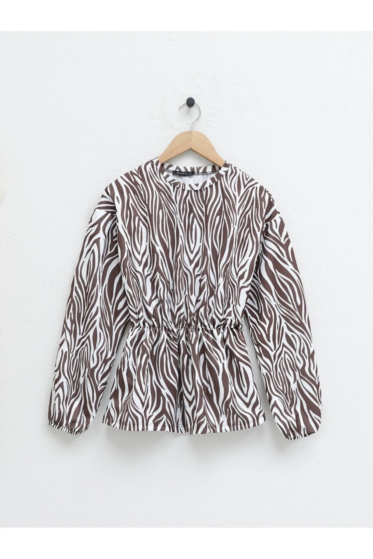 Modamorfo  Rockanzug mit Wassermuster und elastischer Taille