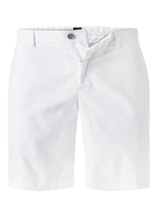 BOSS Green, Golfshorts, Regular Fit, Mikrofaser wasserabweisend, weiß
