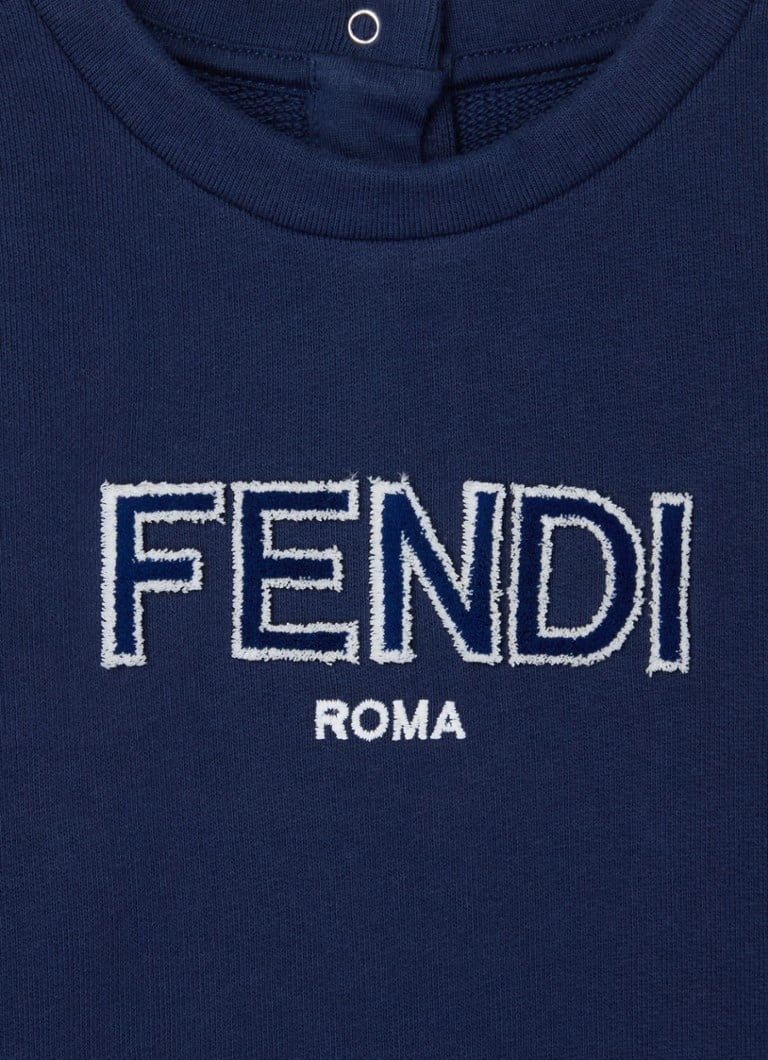 Sweter Fendi z nadrukowanym logo