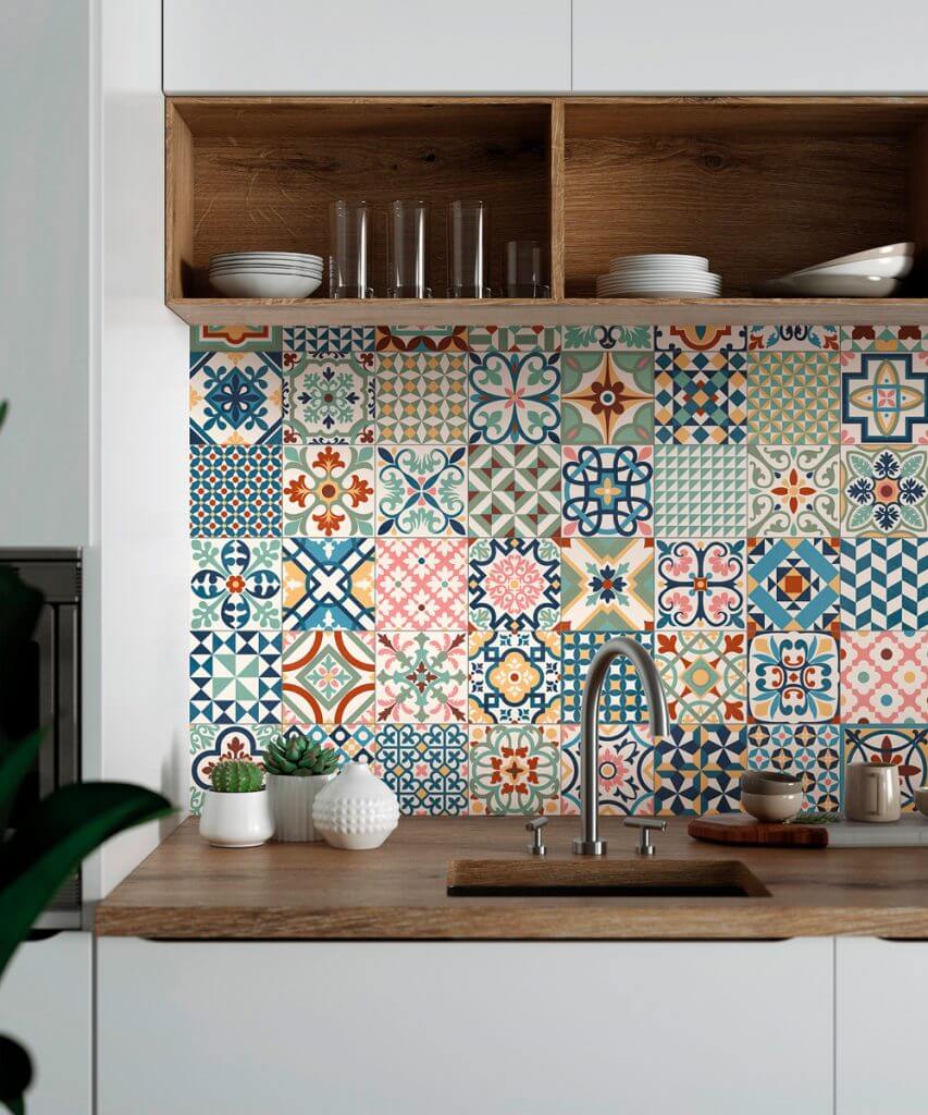 BOXTEC VINTAGE MIX 16.5 x 16.5 Feinsteinzeug Wand- und Bodenfliese Keramik Deko-Fliese