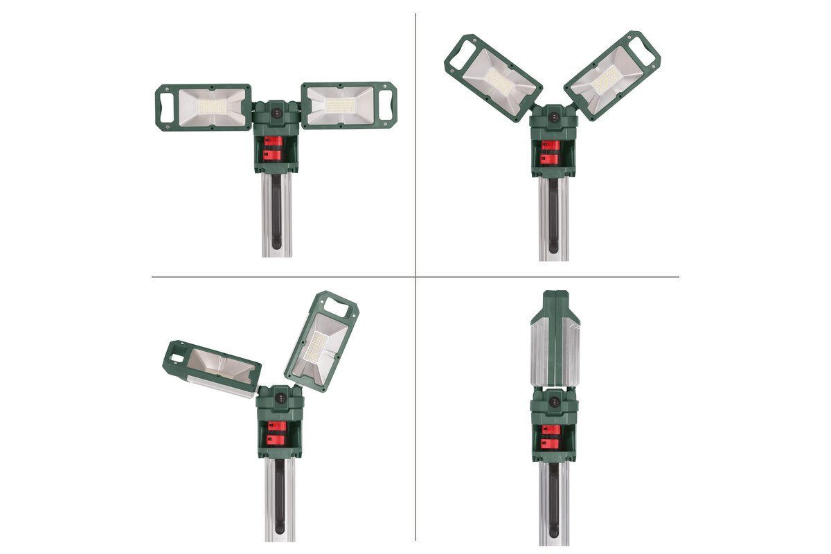 metabo Baustrahler BSA 18 LED 5000 DUO-S, Akku Ohne Akku