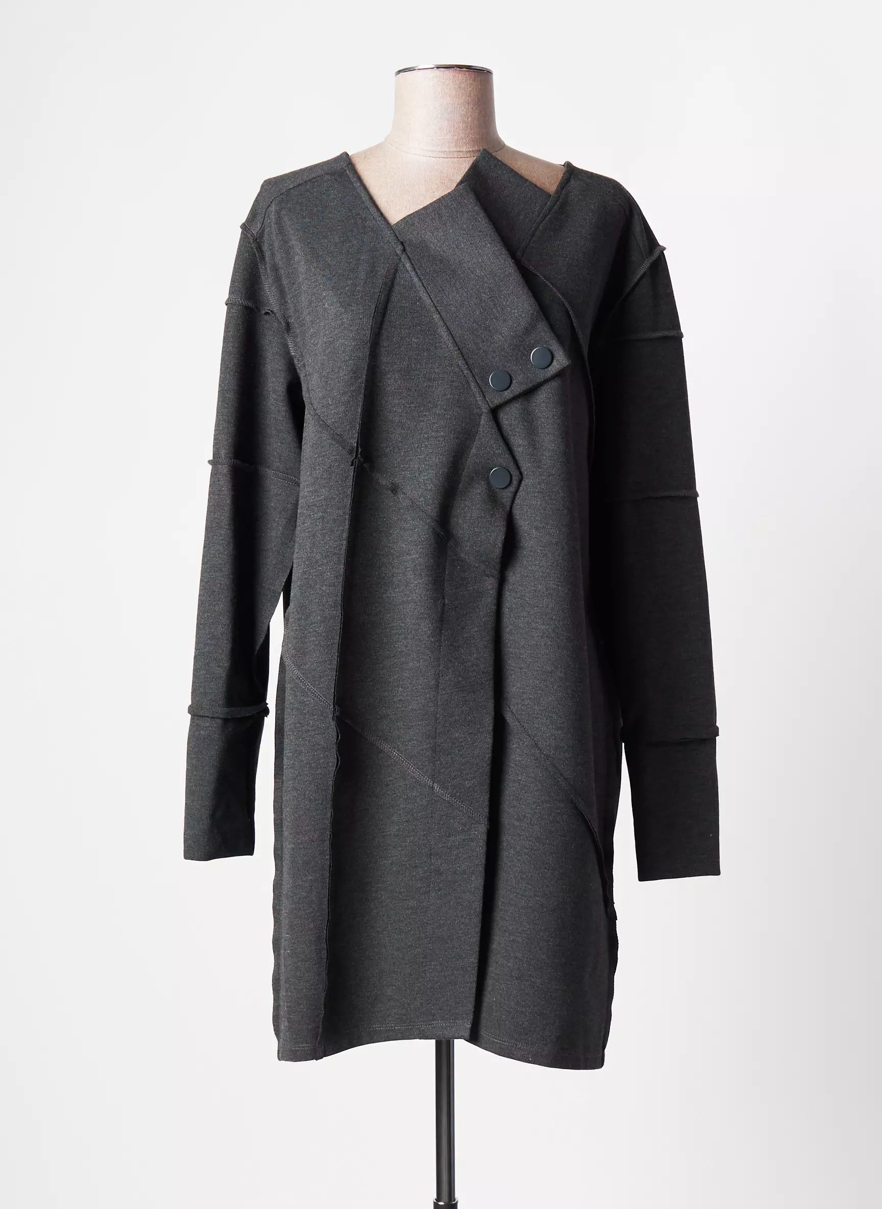 Nijii Vestecasual Femme couleur gris