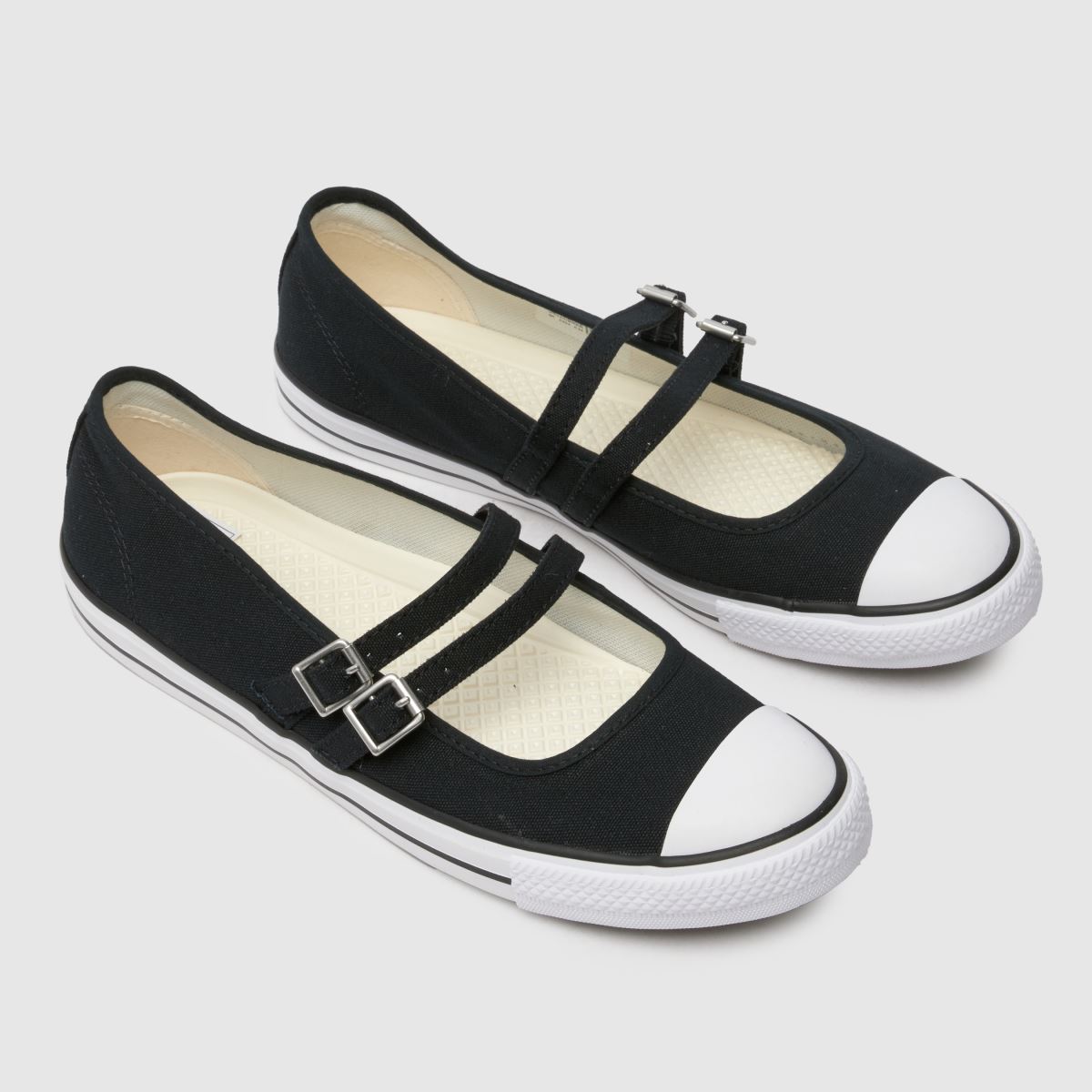 Converse All Star Dainty Mary Jane cipők fekete színben