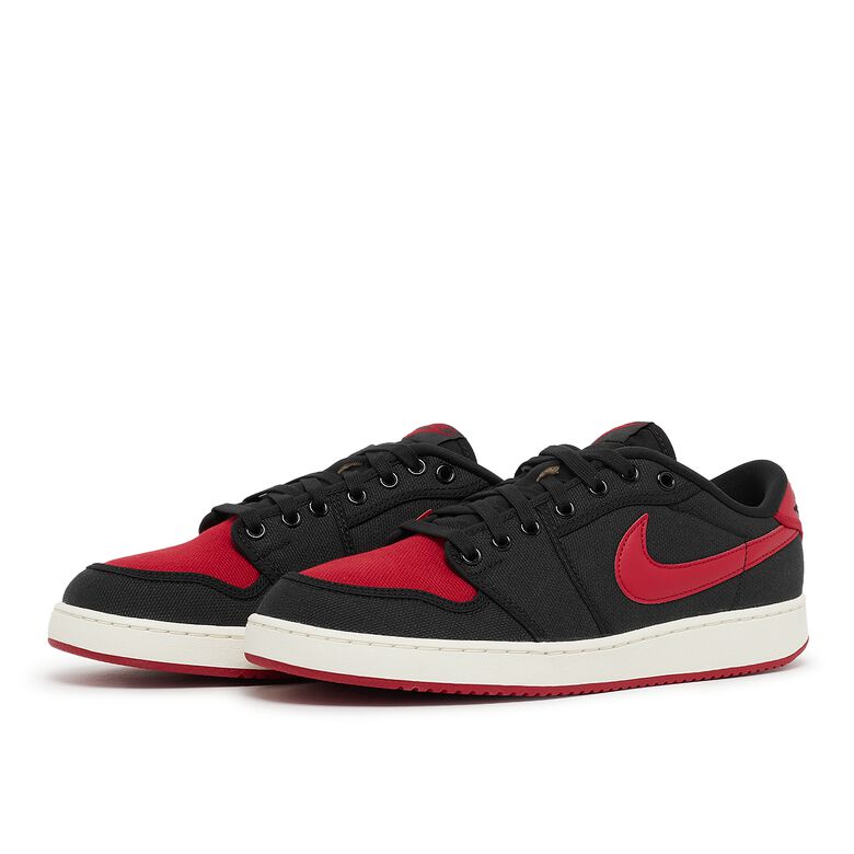 JORDAN Air Jordan 1 KO Low QS black/varsity red-sail
