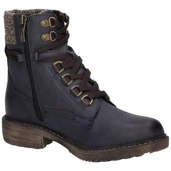 Relife Schnür Boots in blau
