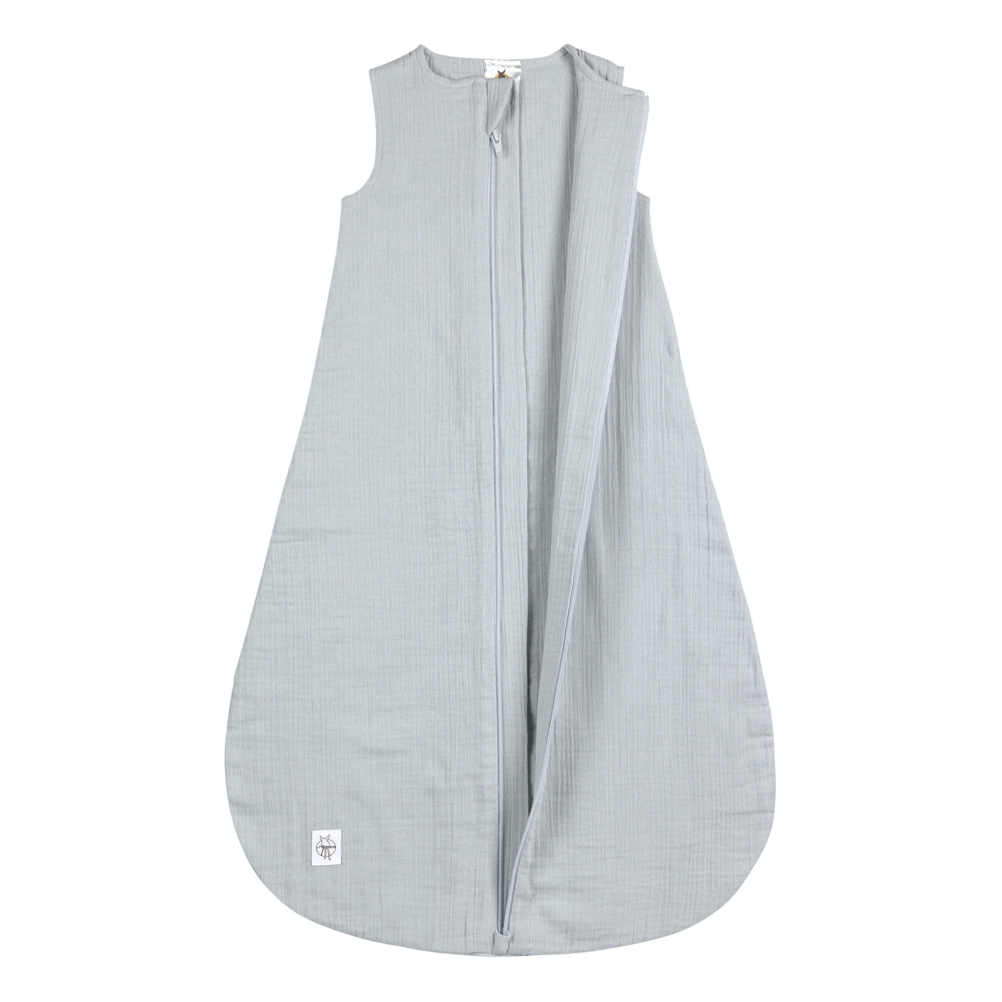 Musselin Schlafsack (Sommer, Tog 1) - Bio Baumwolle, Blau