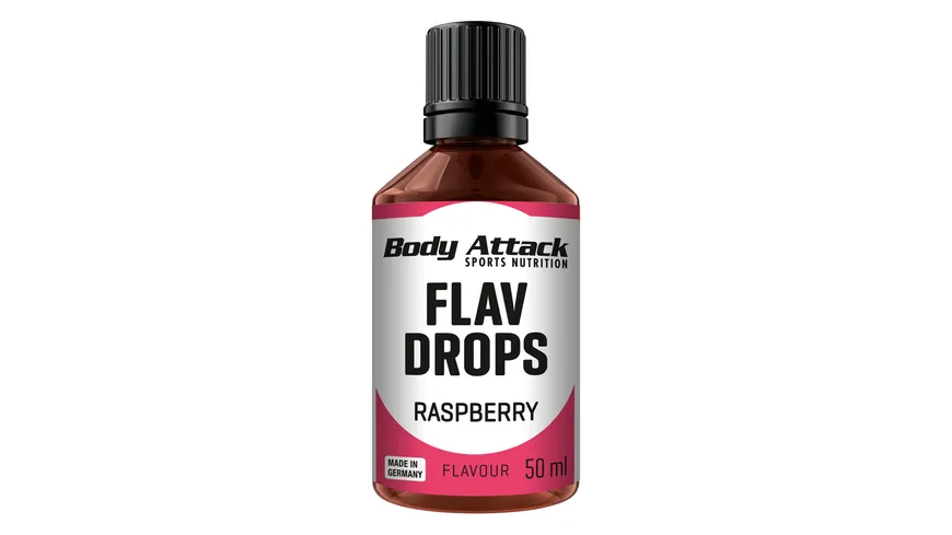 Body Attack Flav Drops Raspberry 50 ml