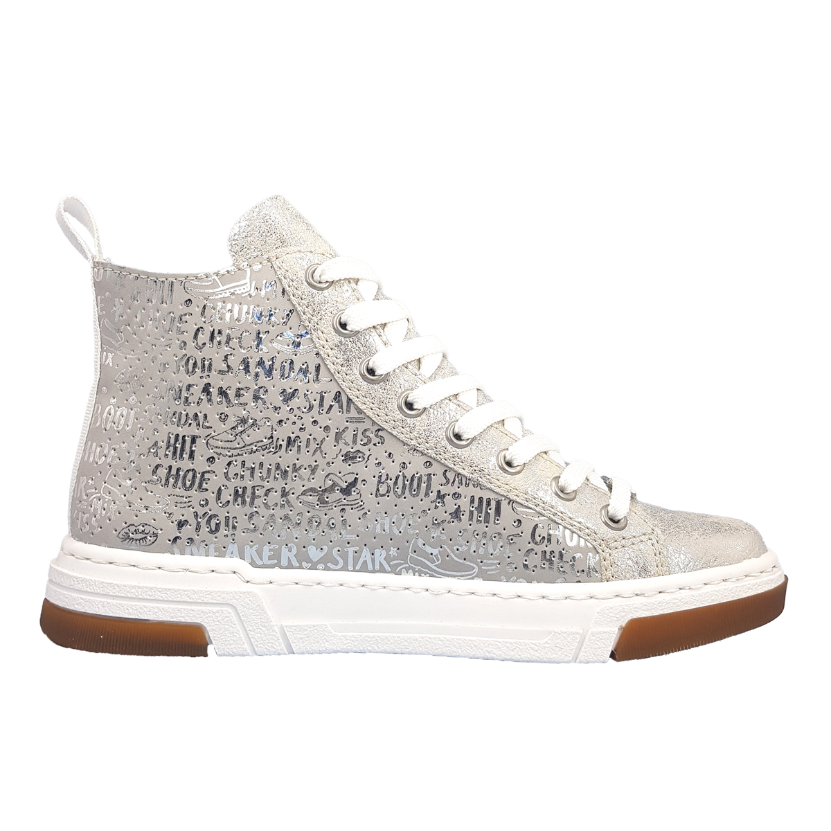 Rieker Aleria N3945-40 Silber 40 frost-silver