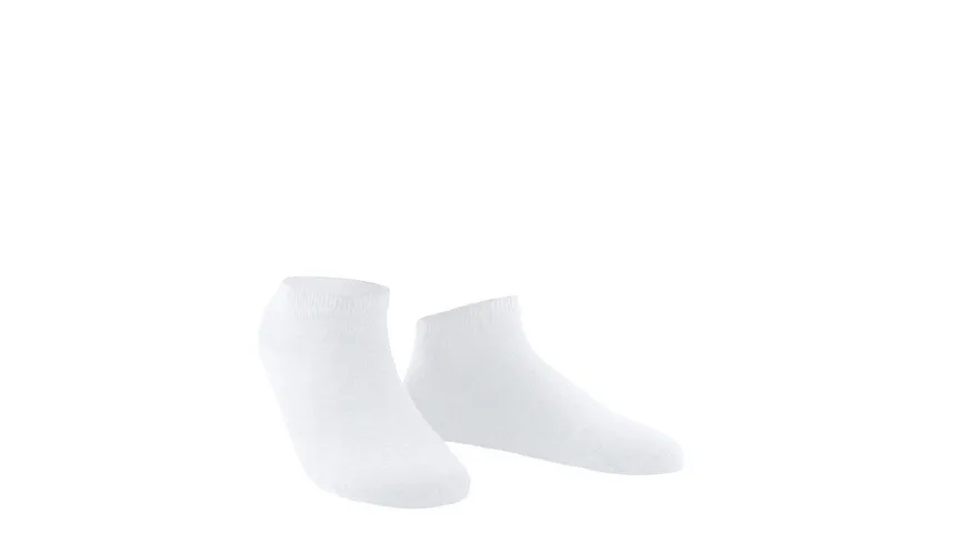 WILOX Damen Sneaker Socken ORGANIC COTTON weiß