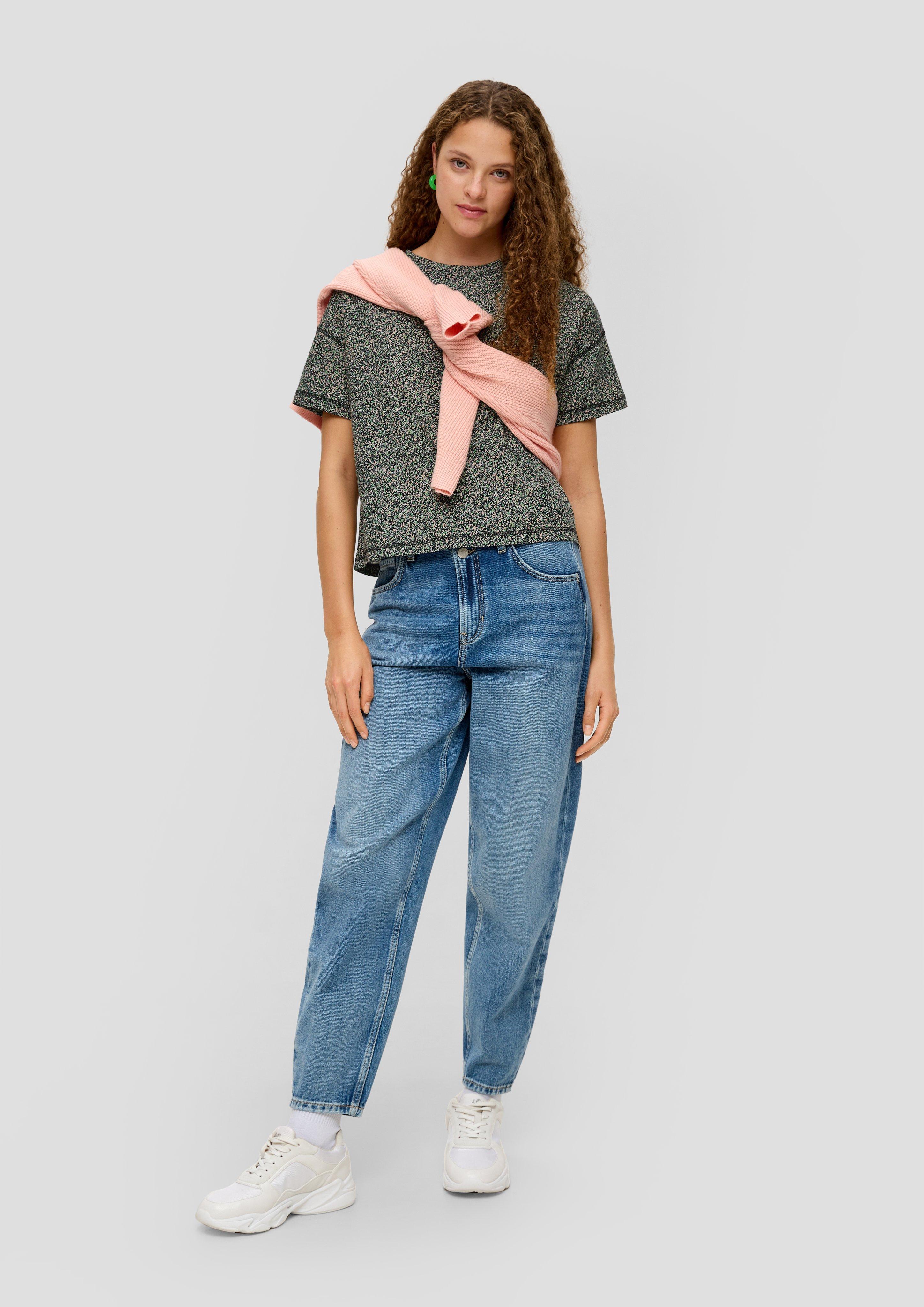 Print-Shirt aus Baumwolle  2138664-99A2