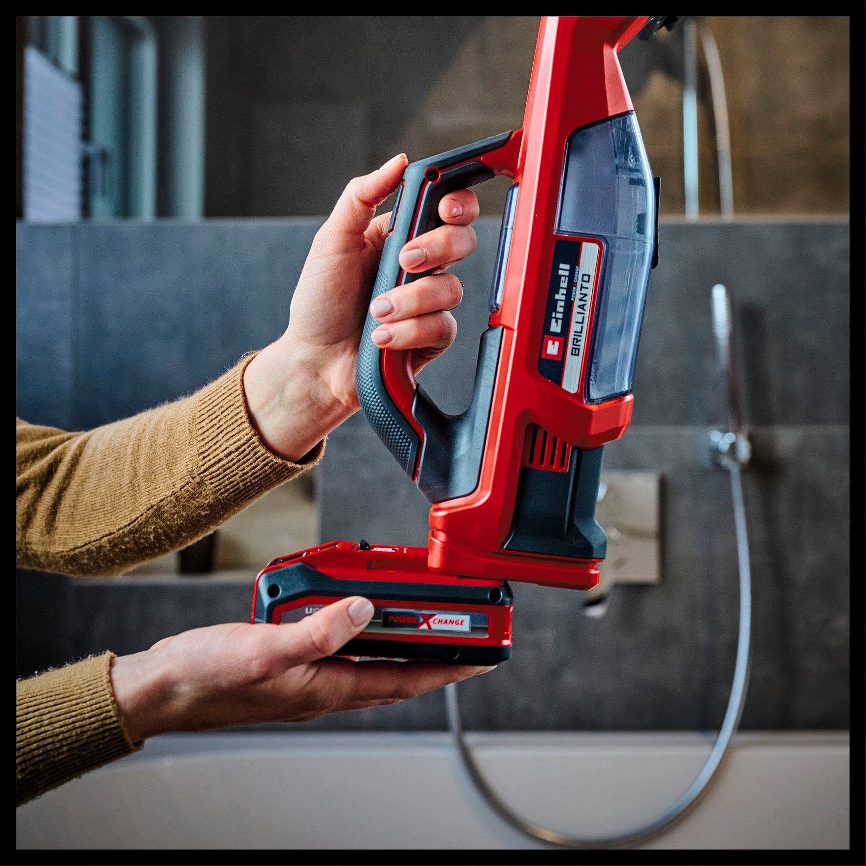 Einhell Akku-Fensterreiniger BRILLIANTO, ohne Akku und Ladegerät