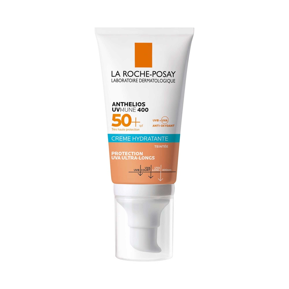 La Roche-Posay Anthelios Crème solaire hydratante teintée avec parfum Très haute protection SPF 50+