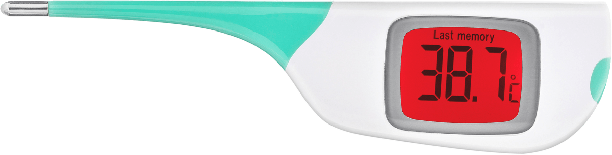 Digitales Fieberthermometer \Colour Temp\ mit großem Display, 1 St