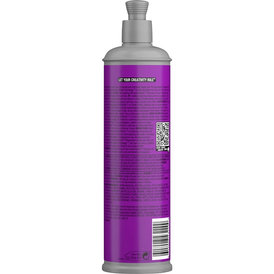 TIGI Serial Blonde – După șamponare