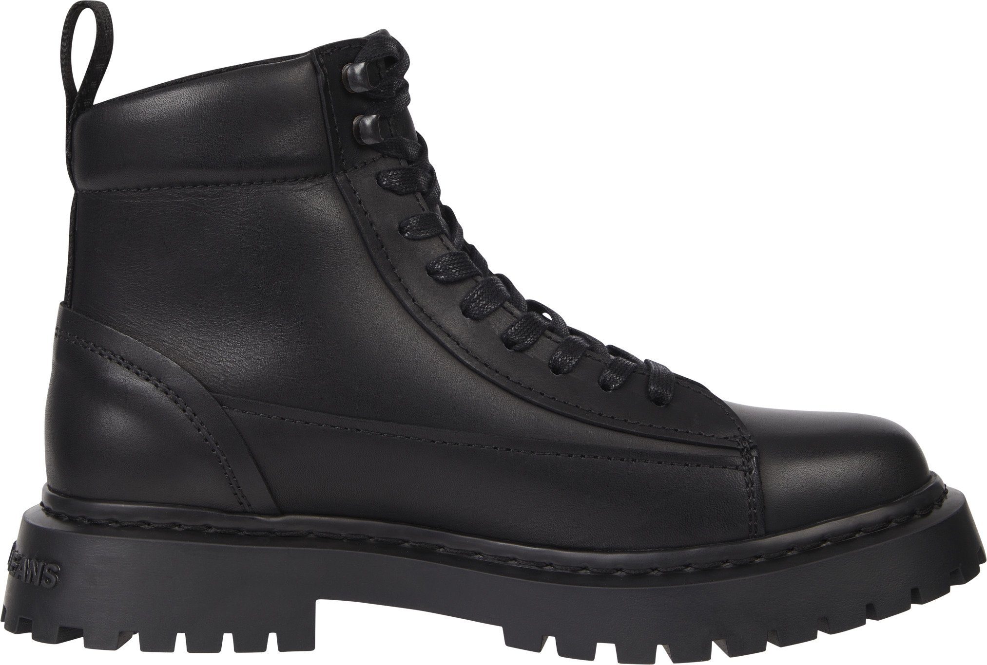 Tommy Jeans TJM LACE UP BOOT Schnürstiefelette in derber Optik