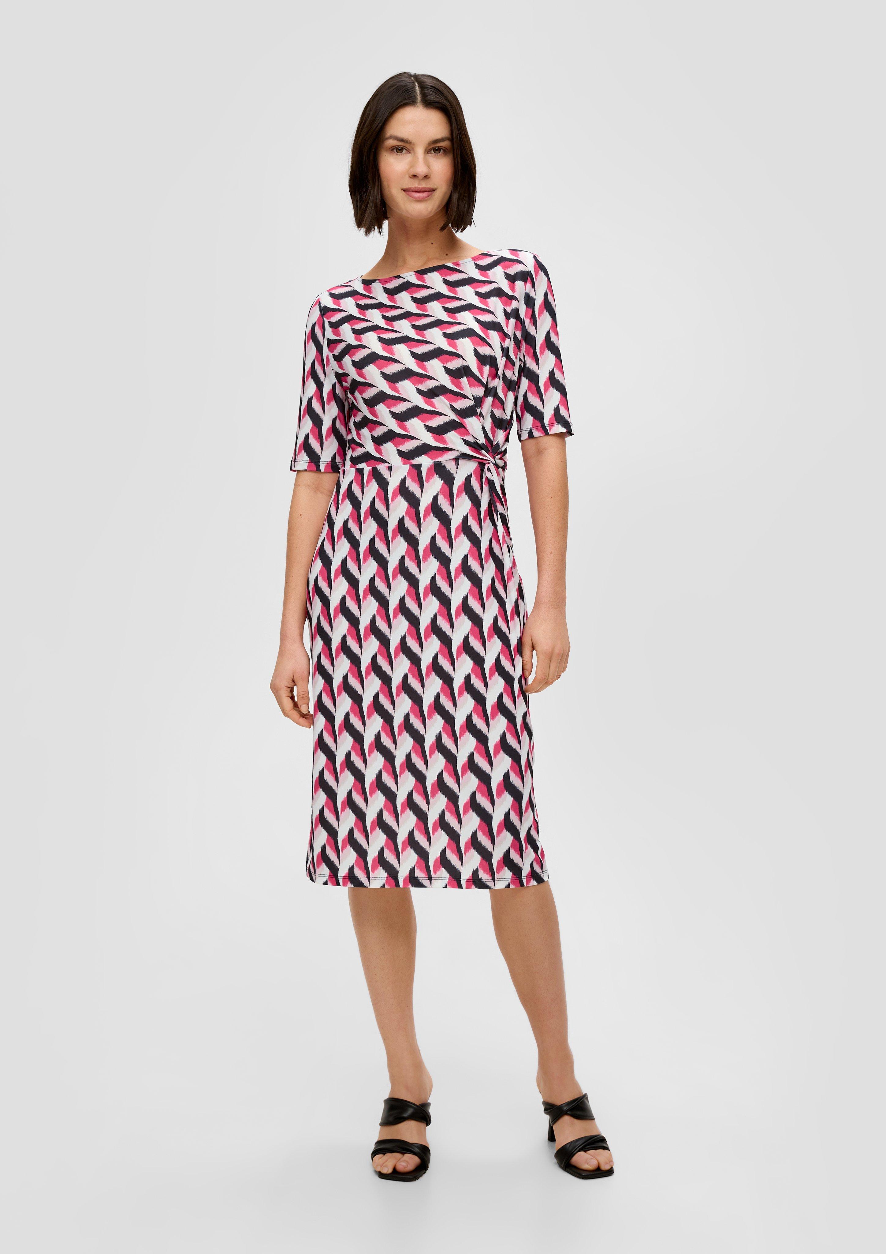 Midikleid mit All-over-Print  2144356-99B2