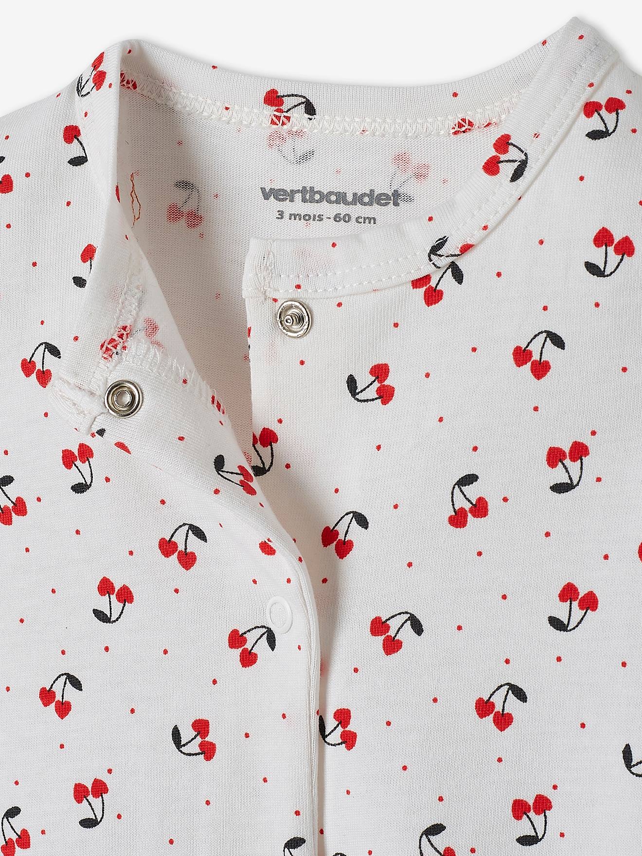 Lot de 2 pyjamas combishort bébé fille lot encre