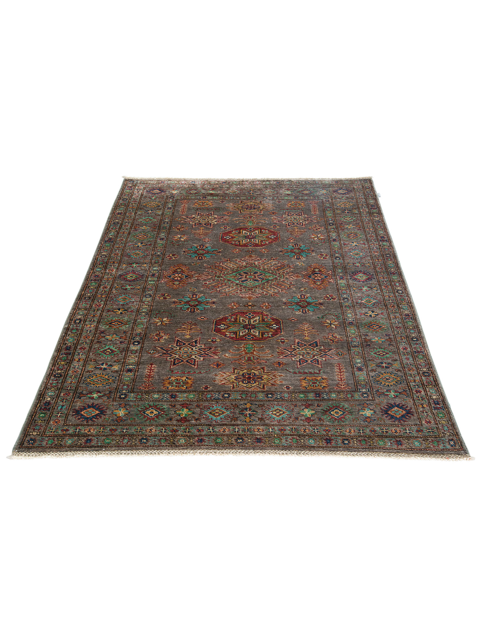 Kazak Ghazni ca. 123 x 189 cm, Unikat / Einzelstück