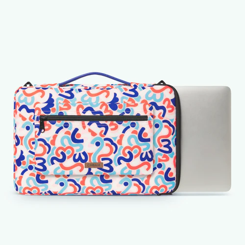 Hoi An 13/14 inch orange laptop sleeve