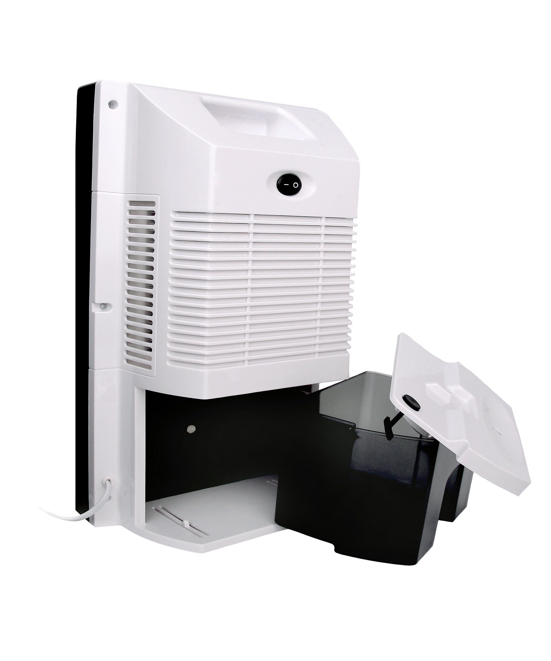 JUNG Luftentfeuchter Adler Mini Luftentfeuchter elektrisch 90W, Raumentfeuchter leise, für 30 m³ Räume, Entfeuchtung 0,50 l/Tag, Tank 1,00 l, Entfeuchter für die Wohnung, gegen Schimmel, zu Hause entfeuchten
