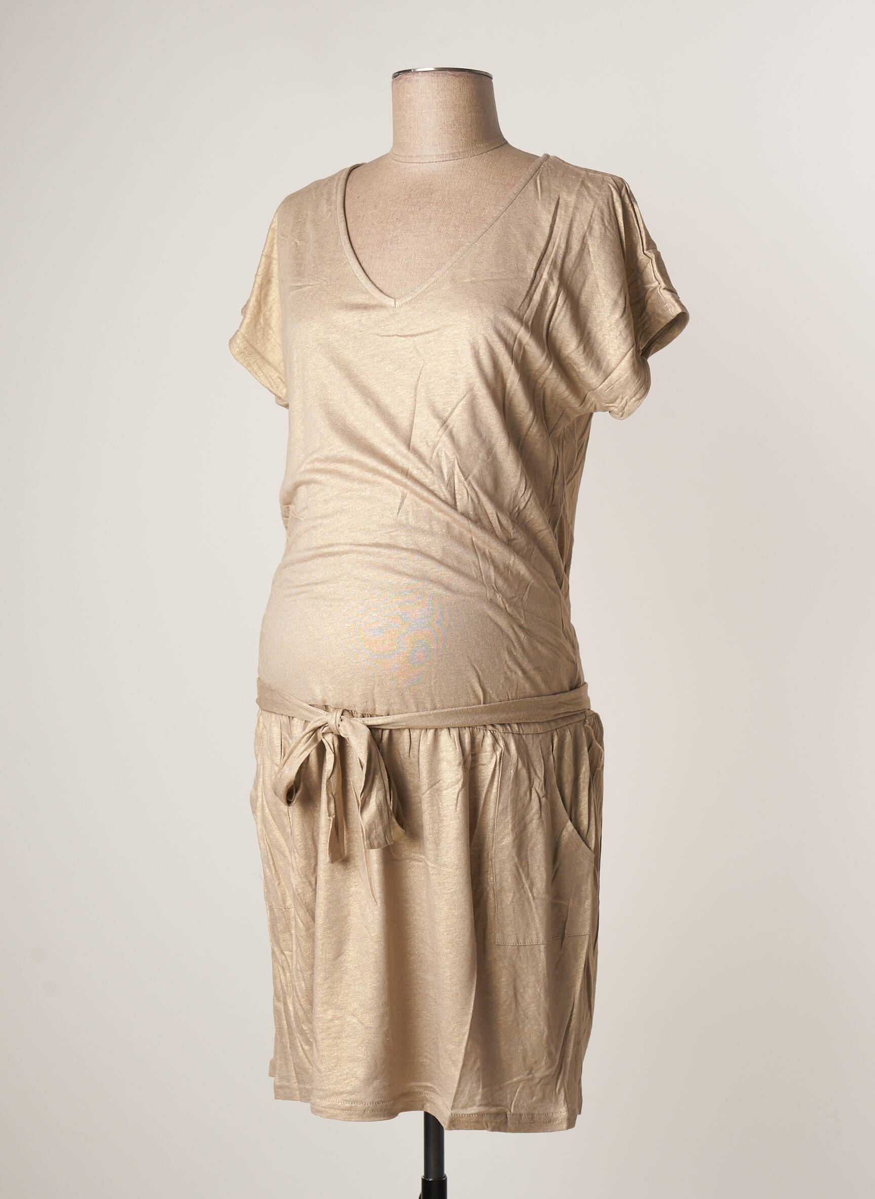 Colline Robes Maternite Femme couleur beige