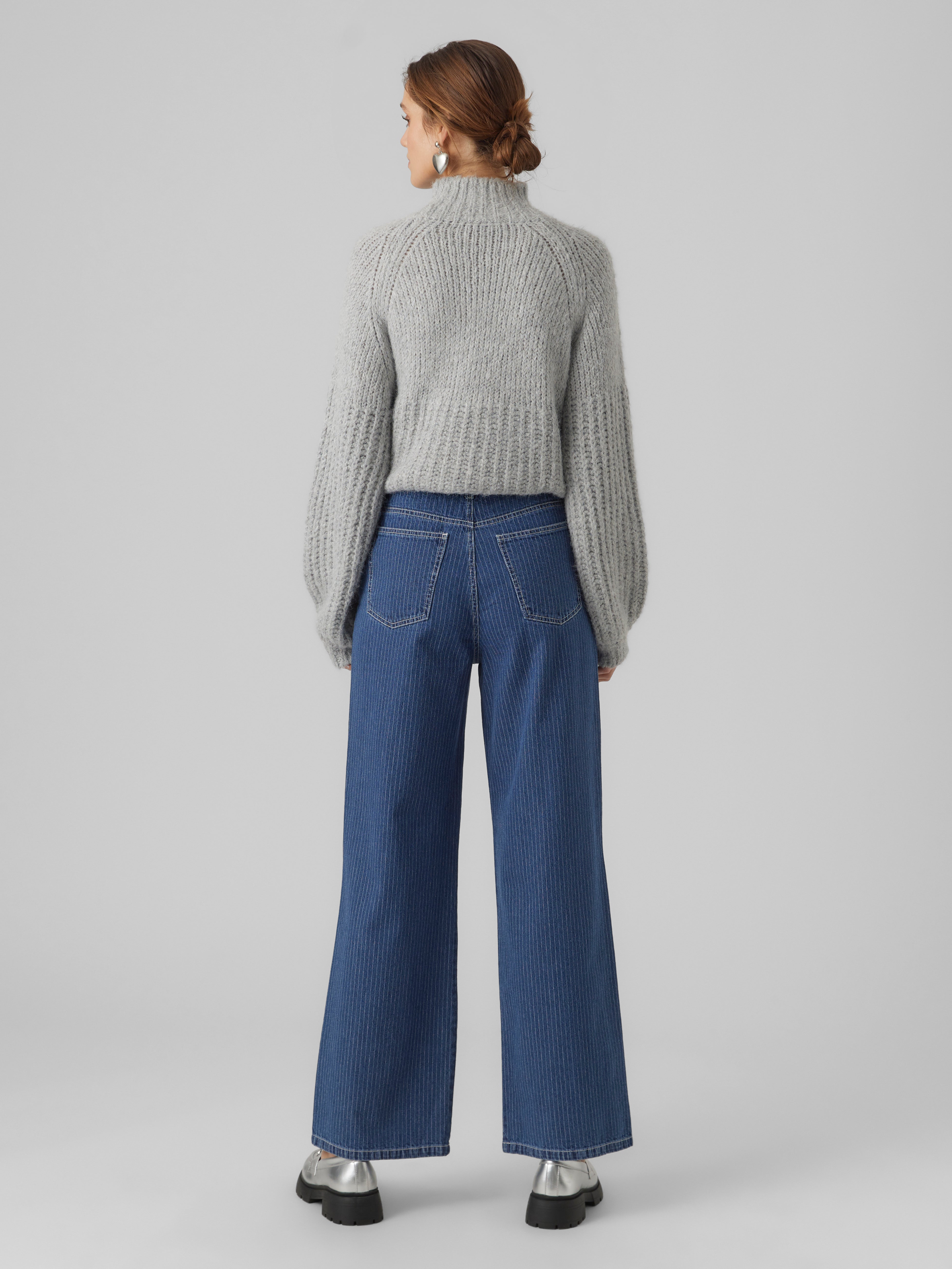 VMKATHY Hohe Taille Locker geschnitten Jeans