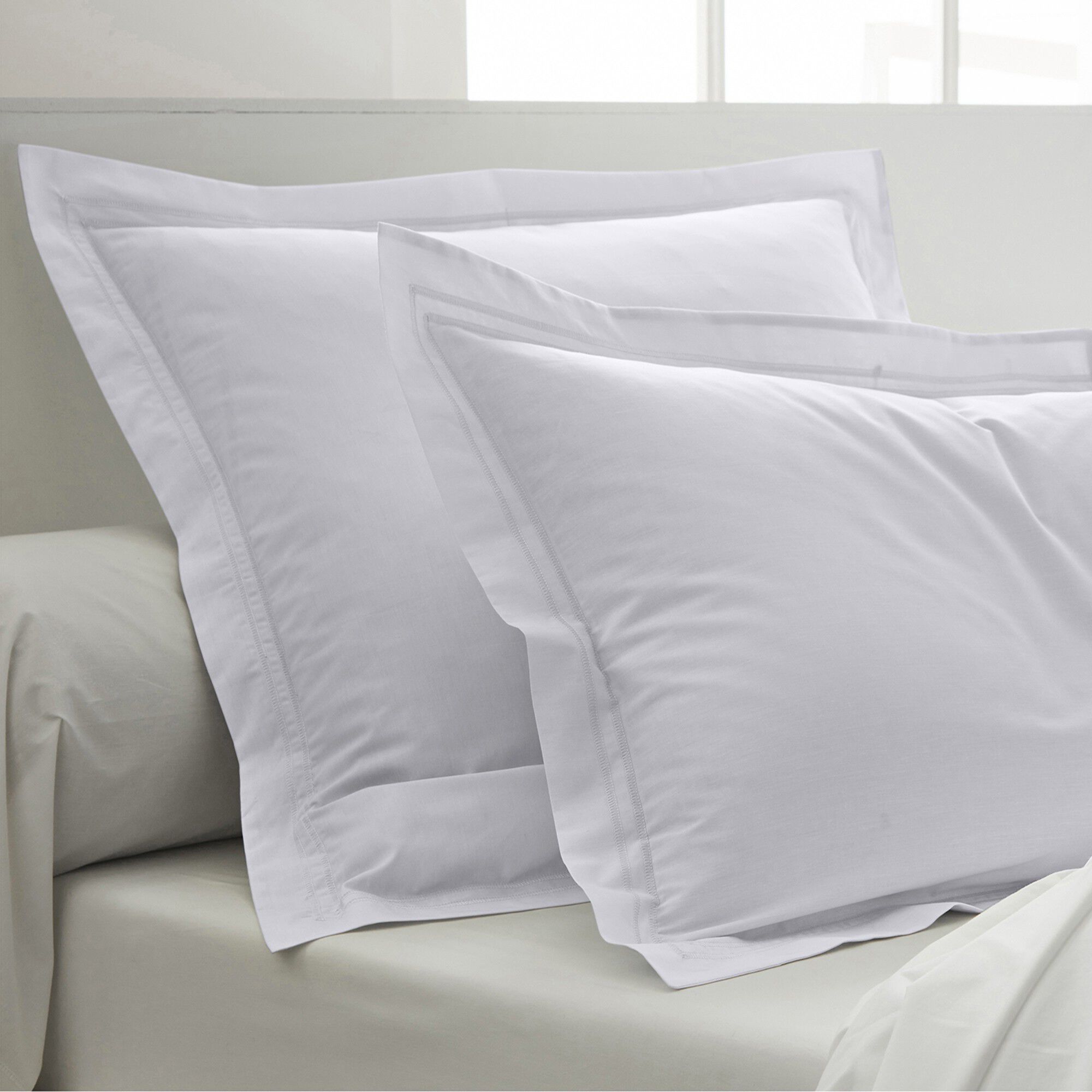 Linge de lit uni percale