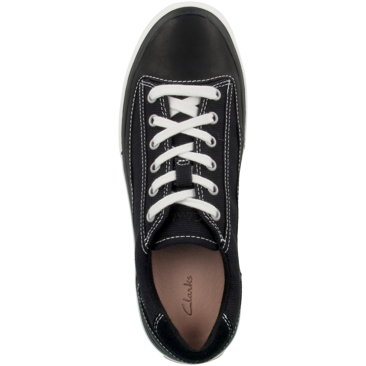 Clarks Aceley Lace Sneaker low schwarz