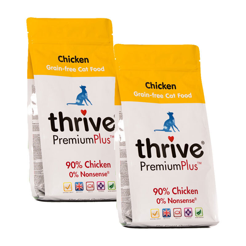 Thrive Trockenfutter Thrive Cat PremiumPlus Huhn 2x1,5 kg