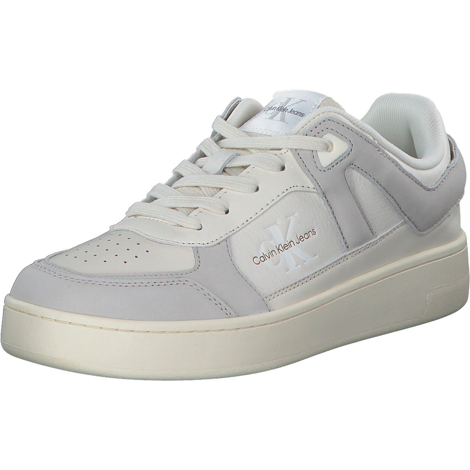 Calvin Klein YW0YW01301, Schnürschuhe, Damen, Weiß