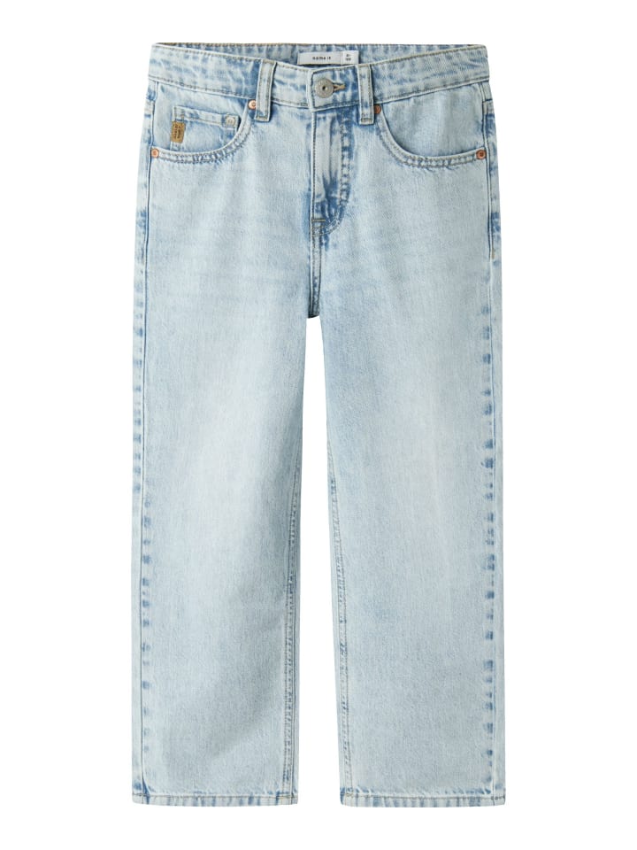 name it Jeans regular fit NKMRYAN STRAIGHT JEANS 3418-BE in light blue denim günstig kaufen
