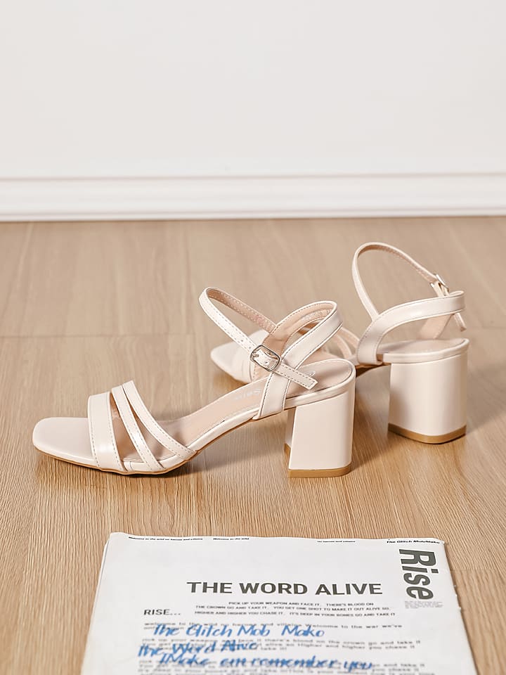 Sixth Sens Sandaletten in Beige günstig kaufen