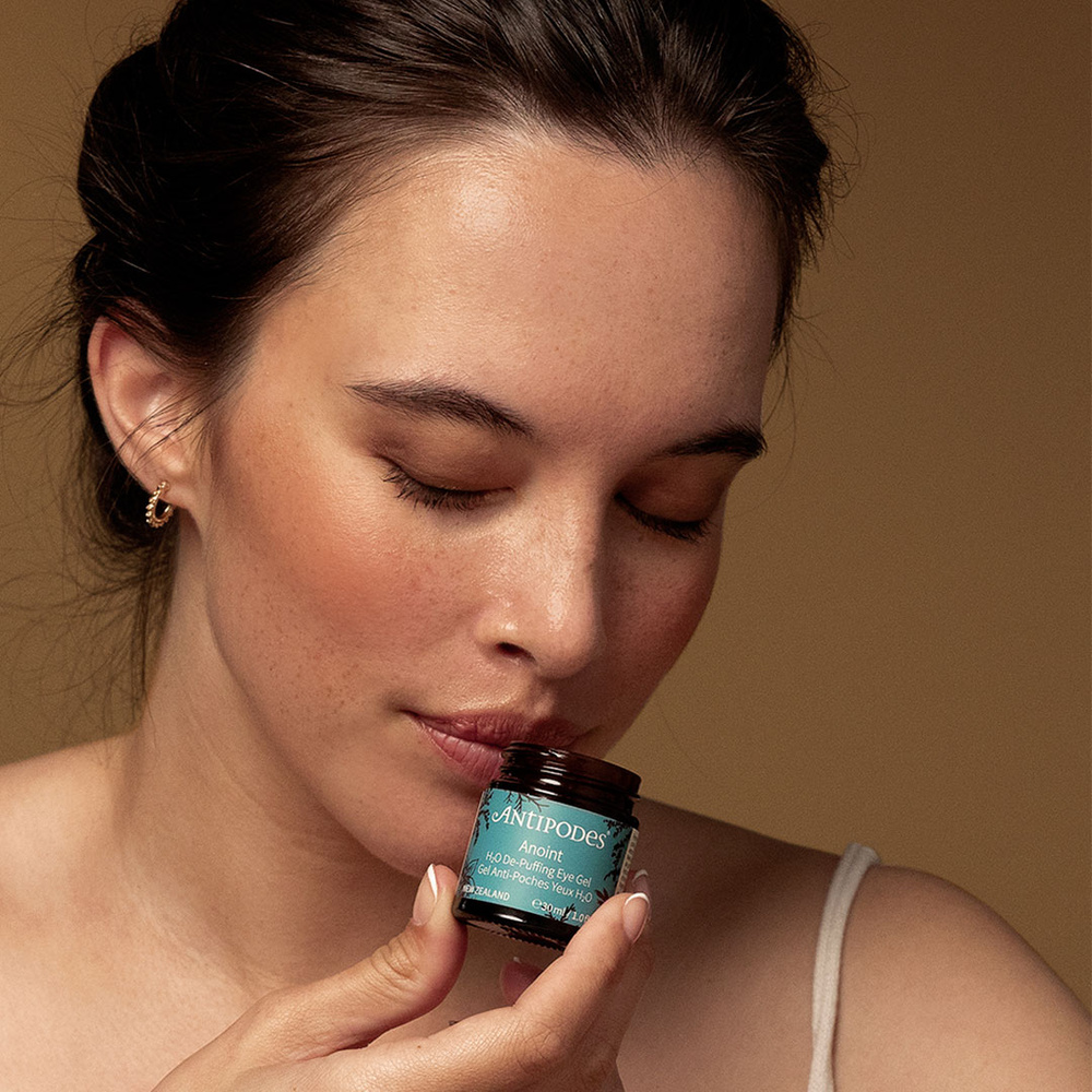 Antipodes Anoint -gel anti-poche yeux H2O Contour des yeux