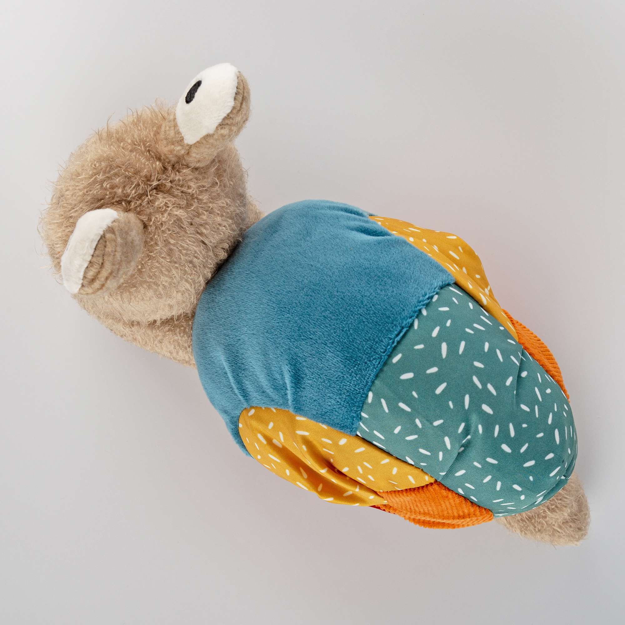 Kuscheltier Schnecke, Patchwork Sweety