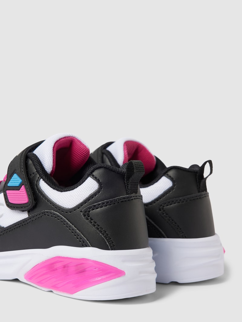 Sneaker mit Label-Details Modell 'WAVE' in blau