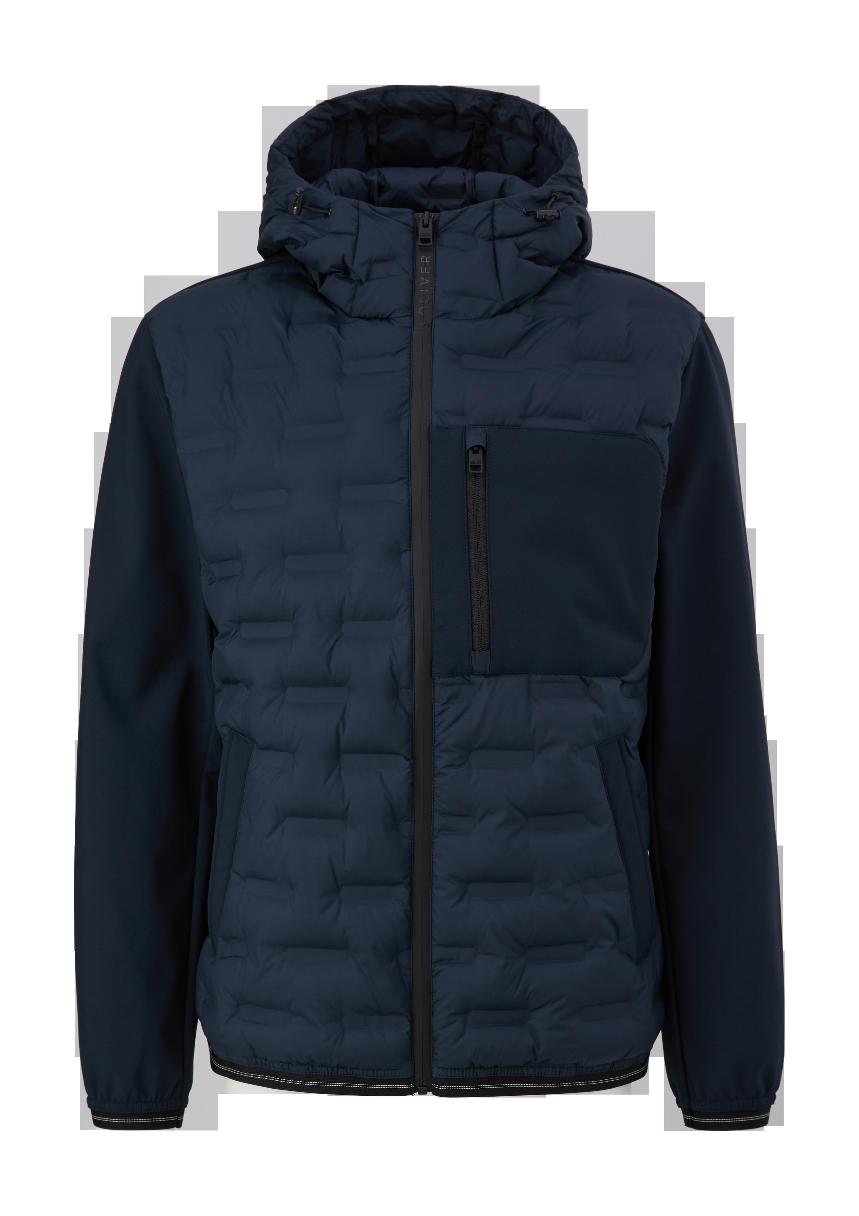 Softshelljacke im Fabricmix  2131771-5978
