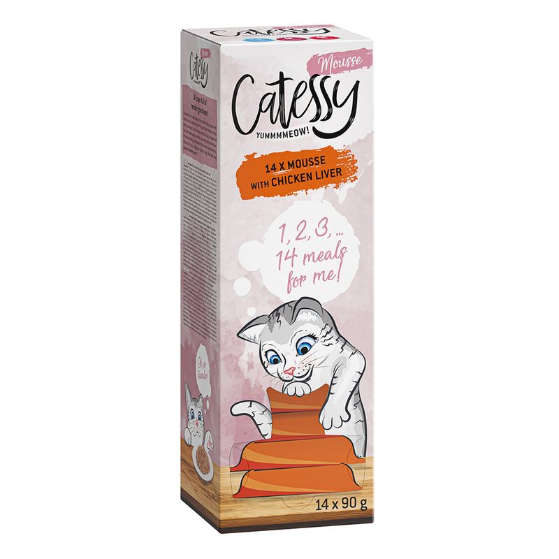 Sparpaket Catessy Mousse Schälchen 28 x 90 g