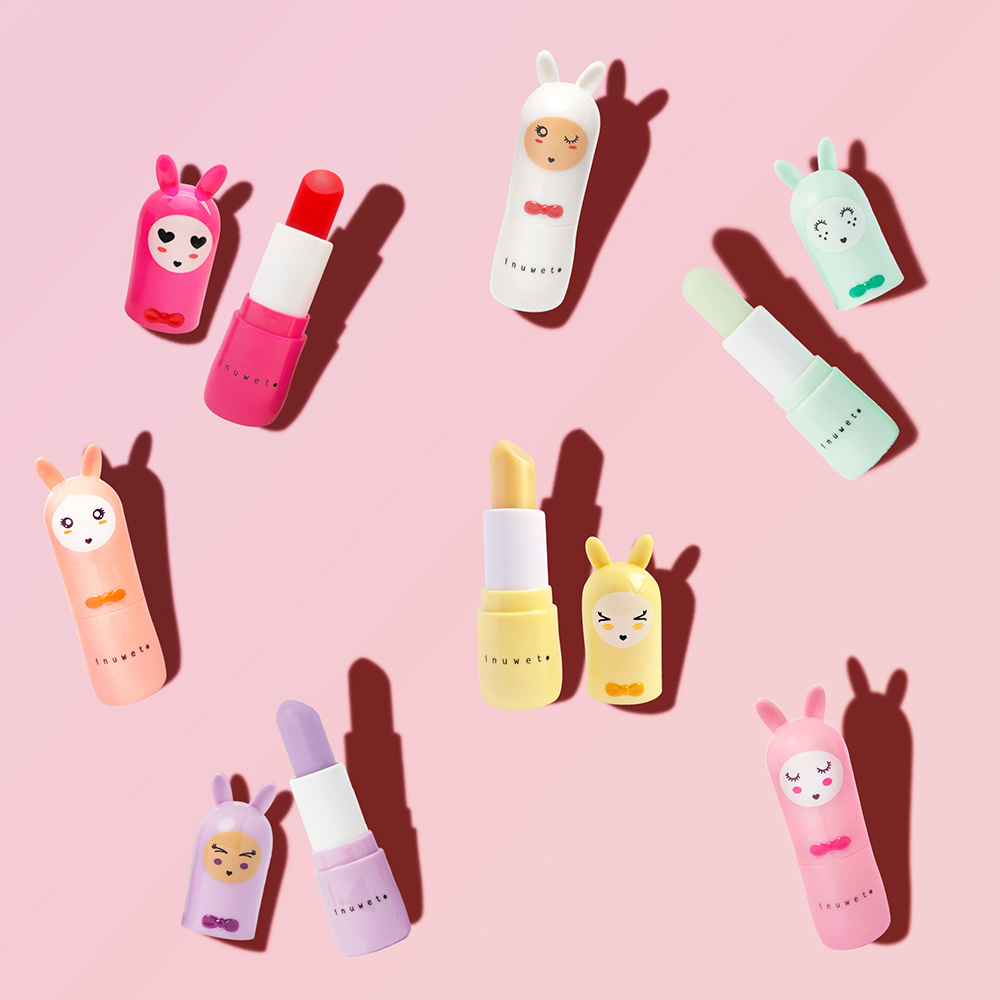 Inuwet Baume à Lèvres Lapin / Pomme / Aqua Baume à lèvres Naturel & Vegan