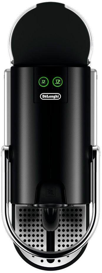 Nespresso Kapselmaschine Pixie EN 124.S von DeLonghi, Silber, inkl. Willkommenspaket mit 7 Kapseln
